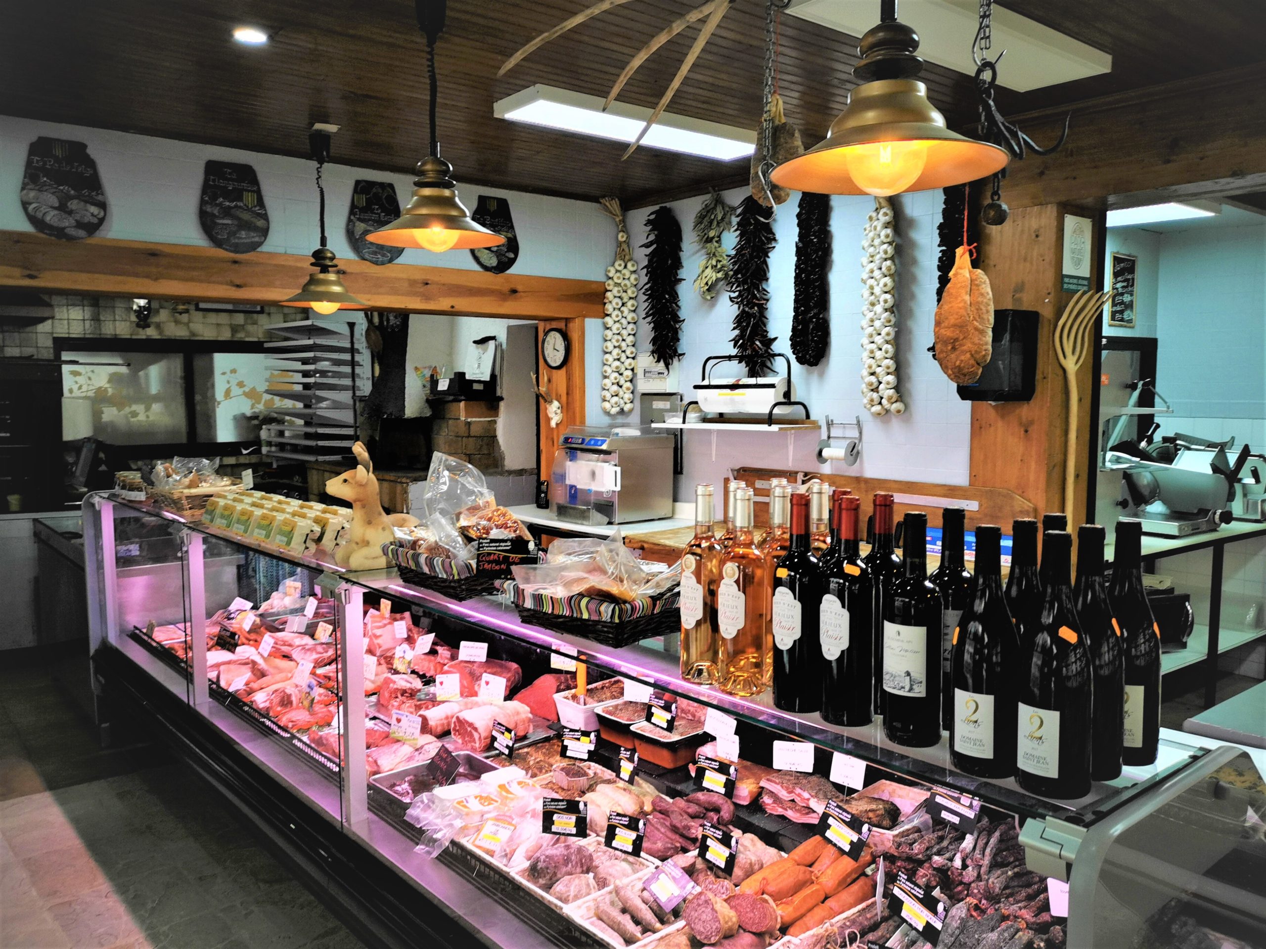 Maison Pouget - Boucherie Charcuterie à Err | La boutique